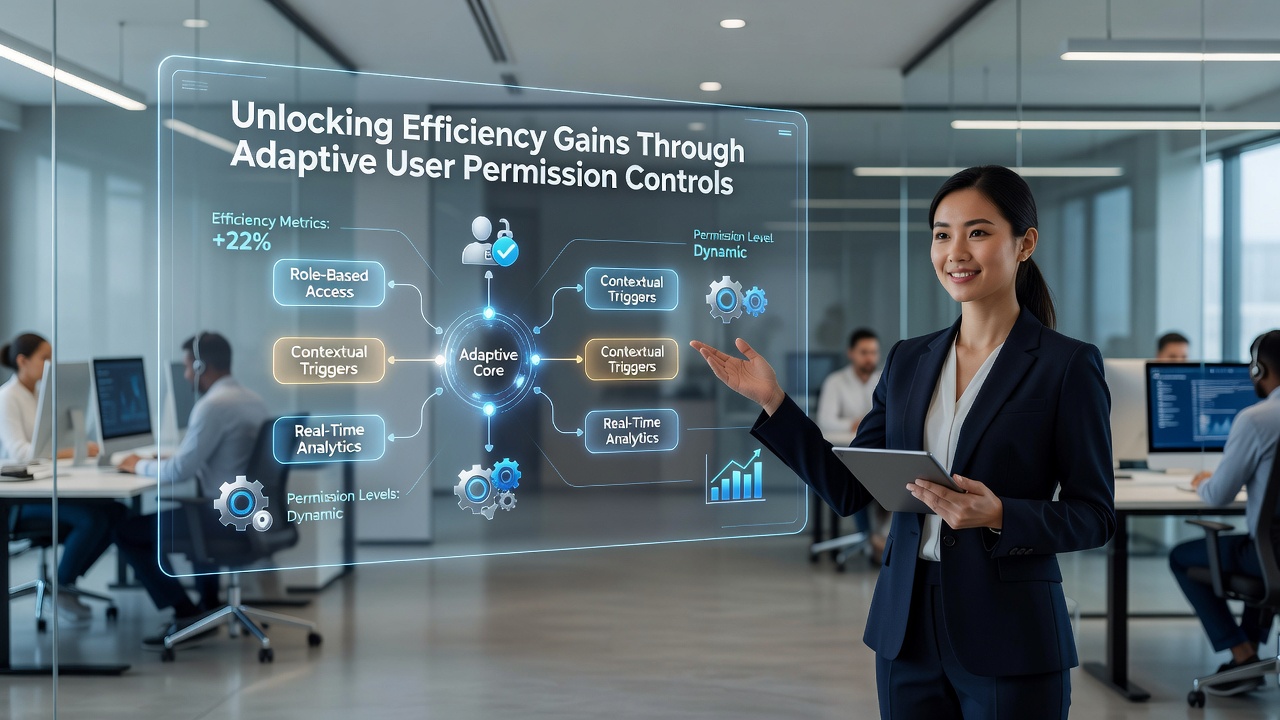 Unlocking Efficiency Gains Through Adaptive User Permission Controls in Enterprise Software Environments